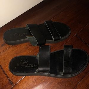 JOIE SLIP ON SANDALS